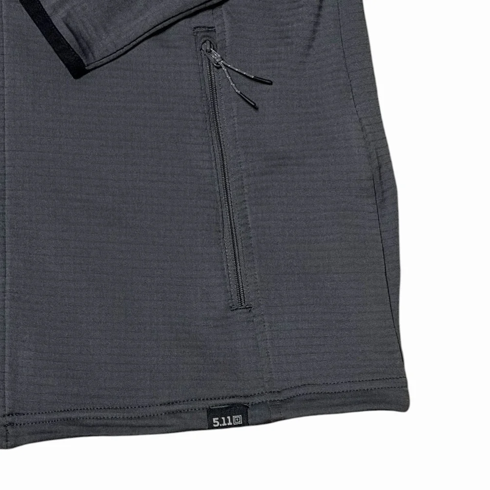5.11 Tactical Stratos Jacket Women's Medium 258 Flint Full Zip Thermal 62424 NWT